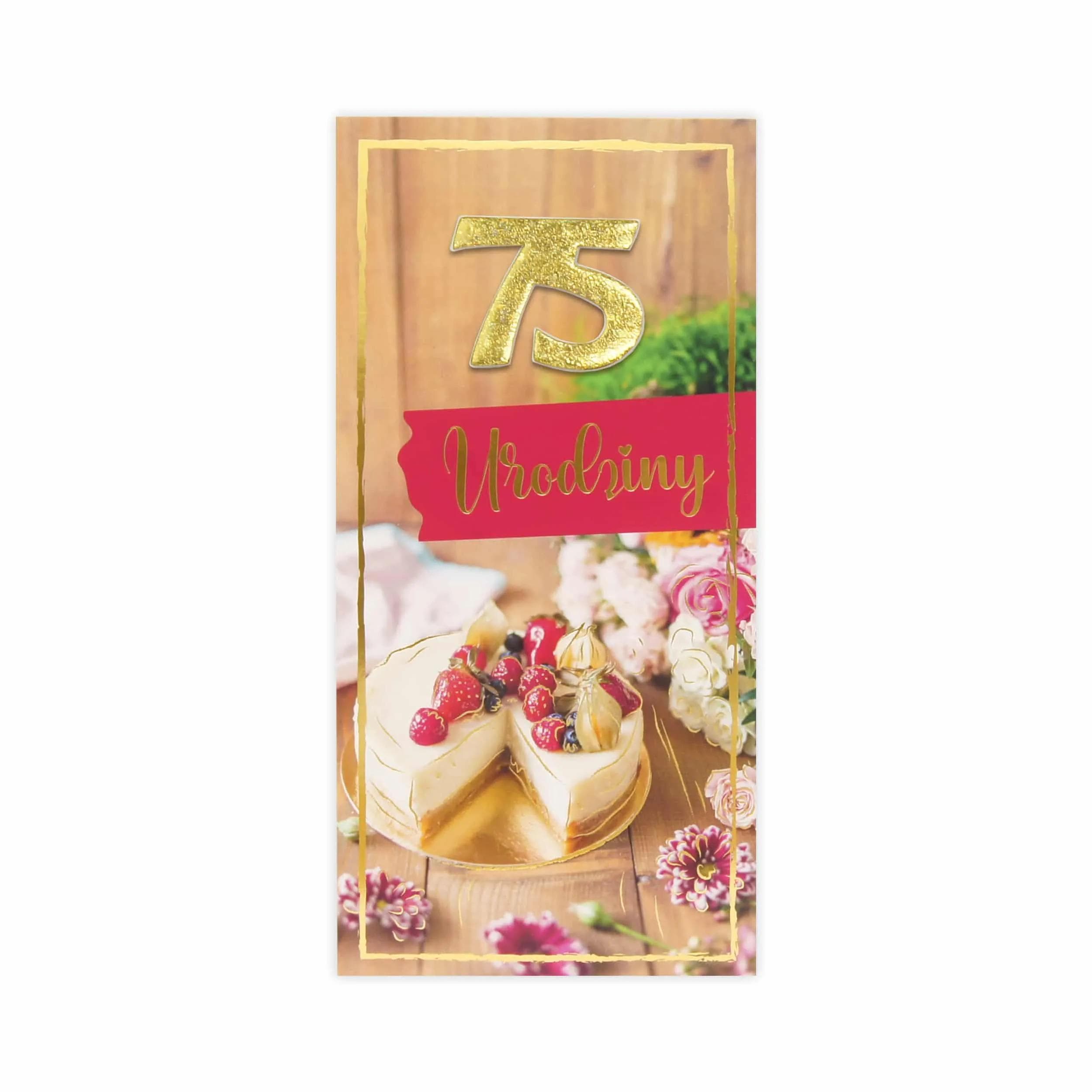 DL Kartka na 75 Urodziny - 26/75