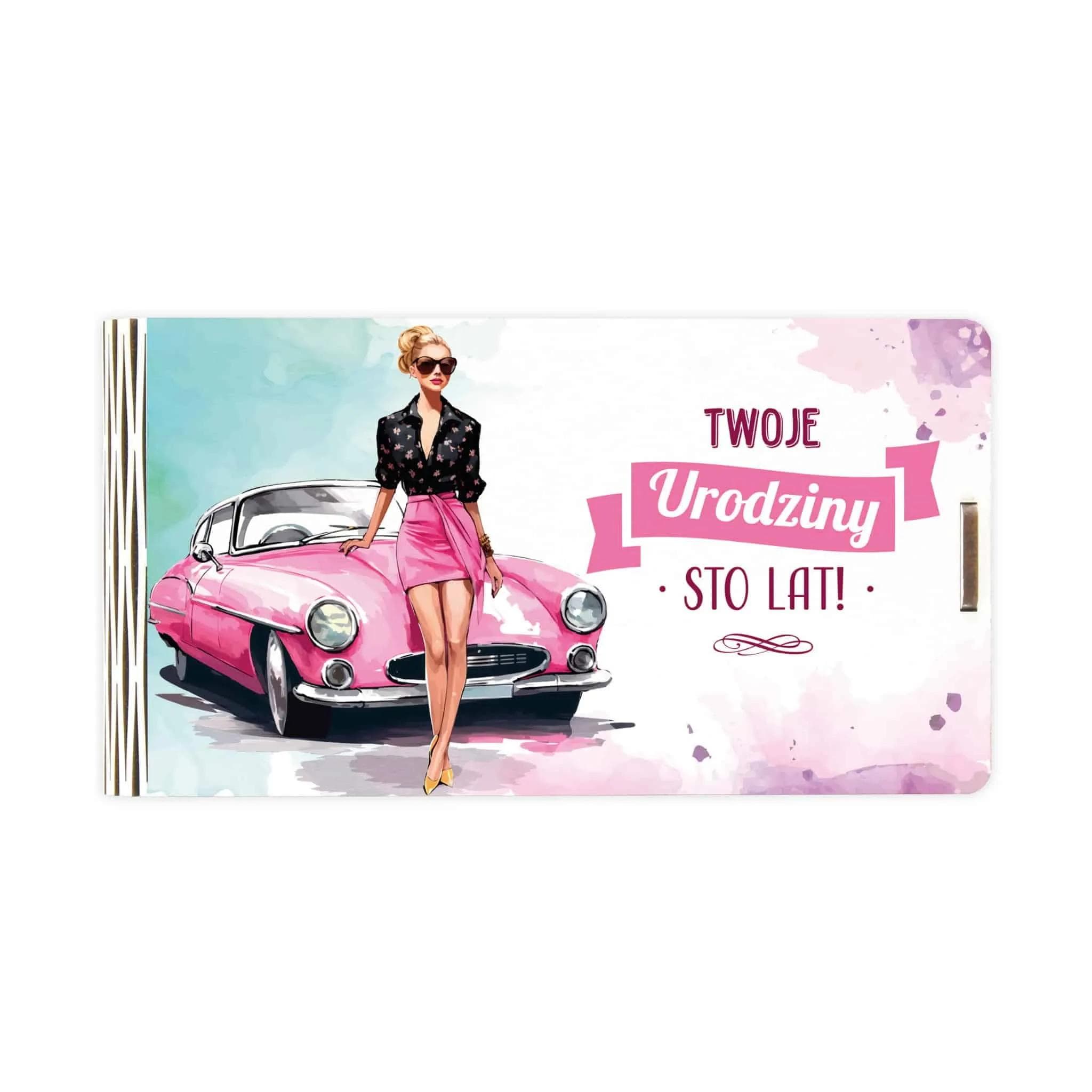 Pudełko mini drewno na Urodziny - 27