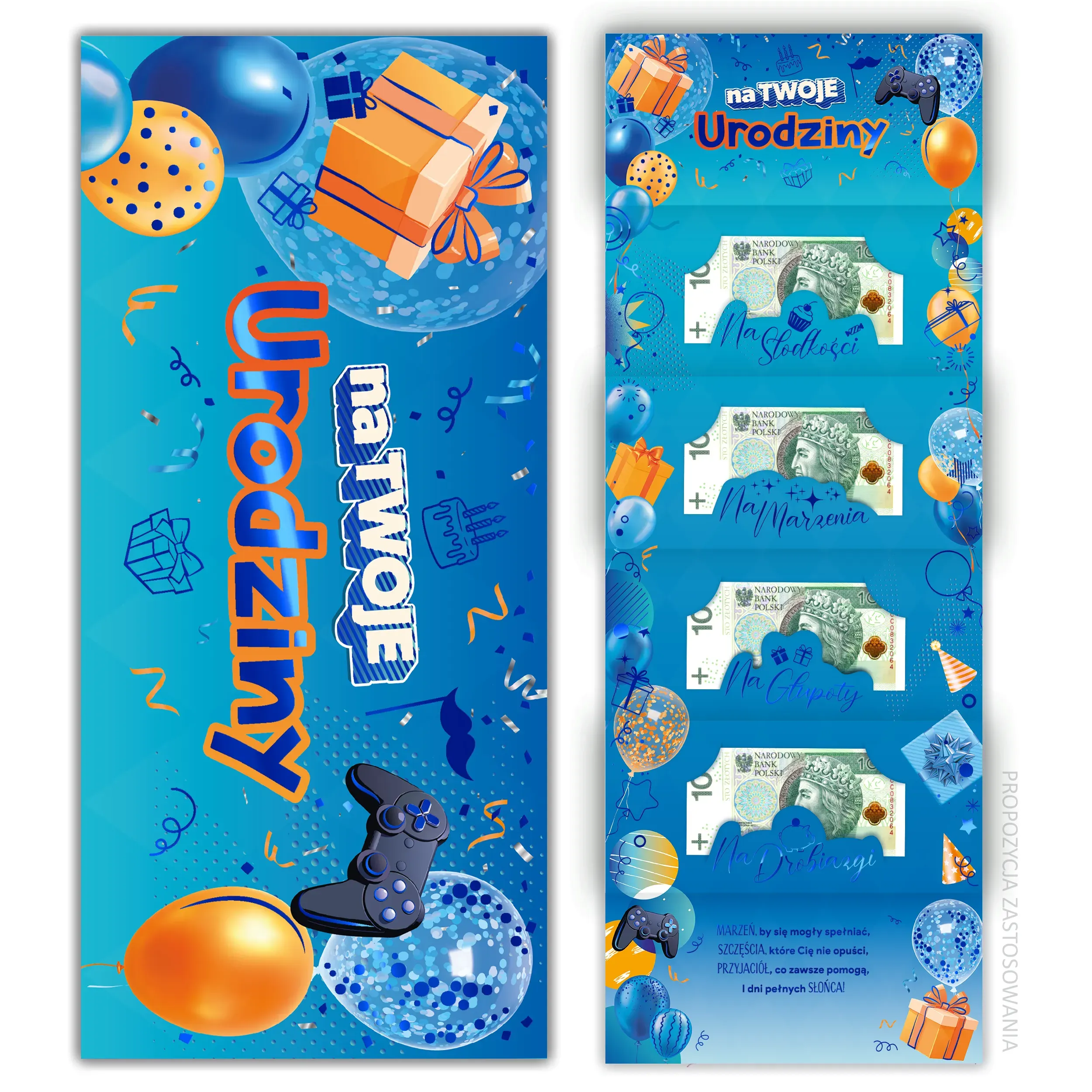 Karnet Premium na banknoty Urodziny - 29