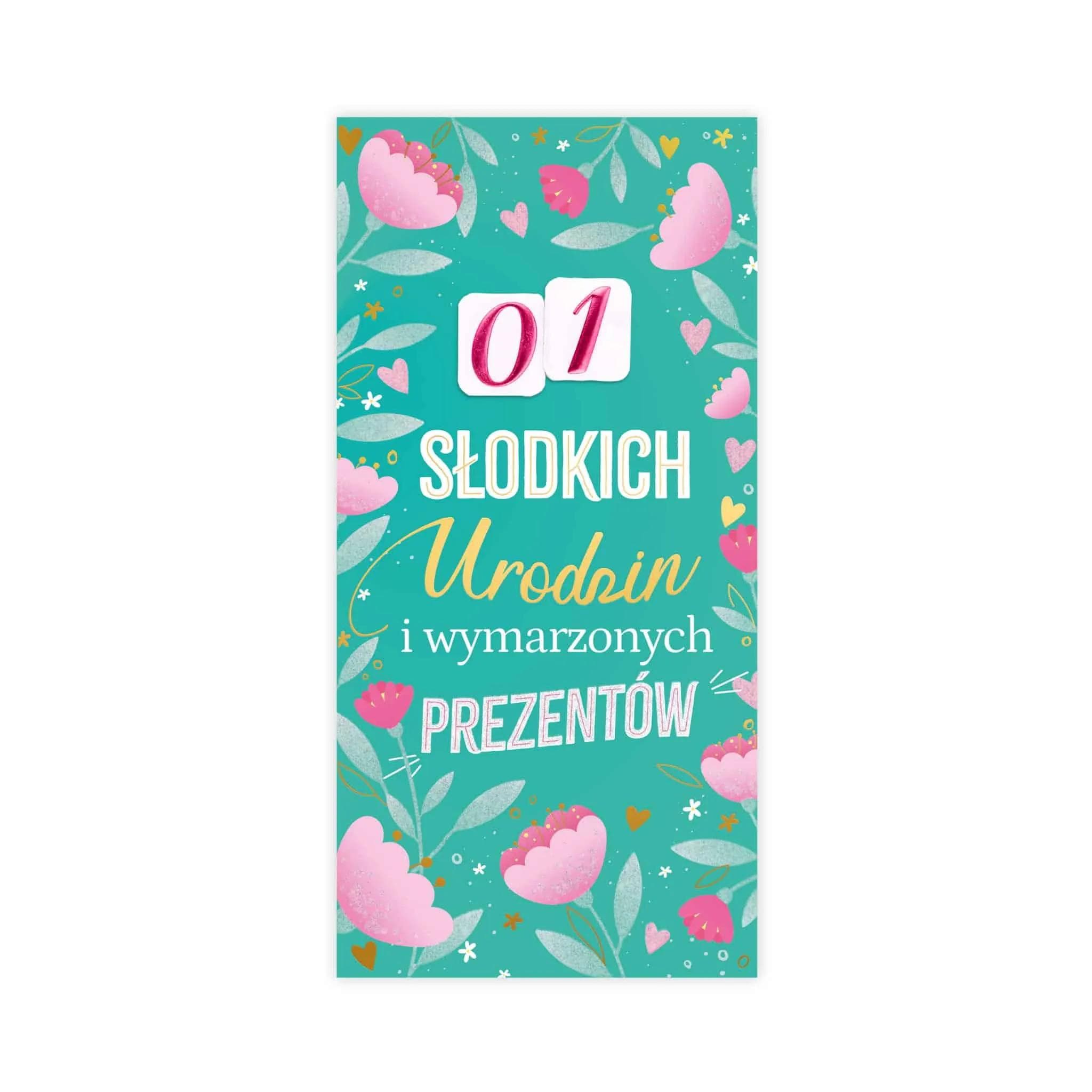 DL Urodziny z wymienną cyfrą– 43