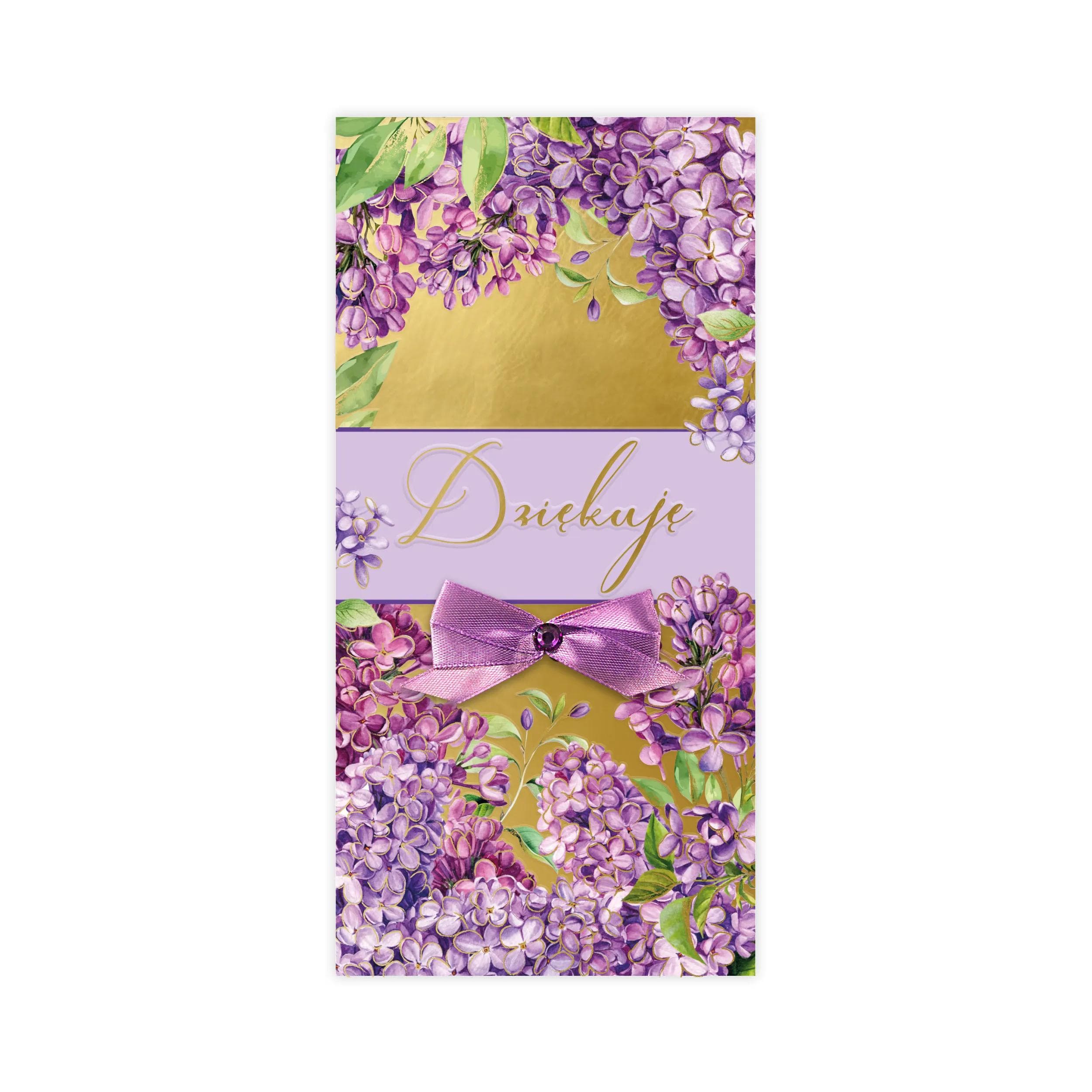 Karnet DL LUX Podziękowanie - 2