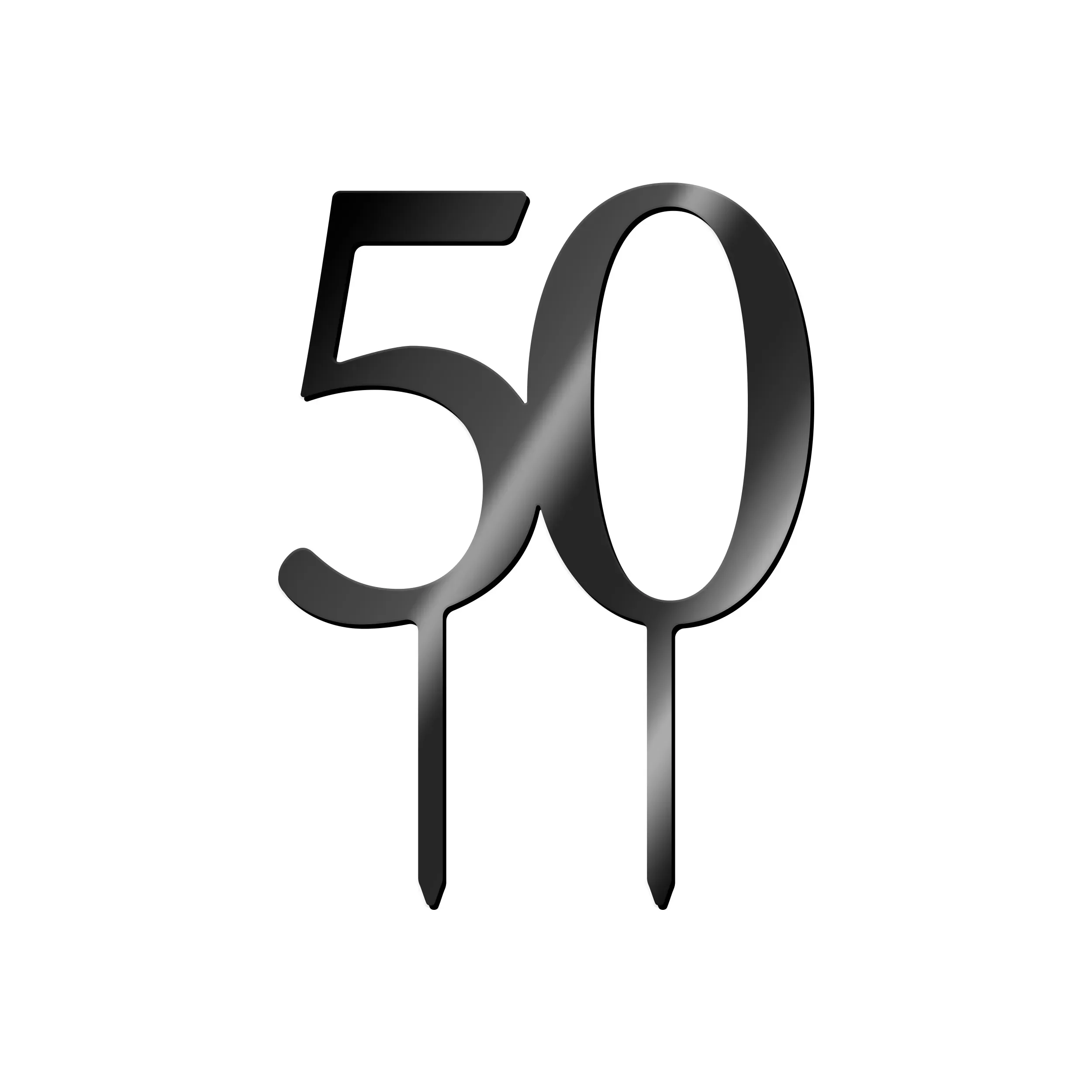 Topper na tort 50 Urodziny - 55