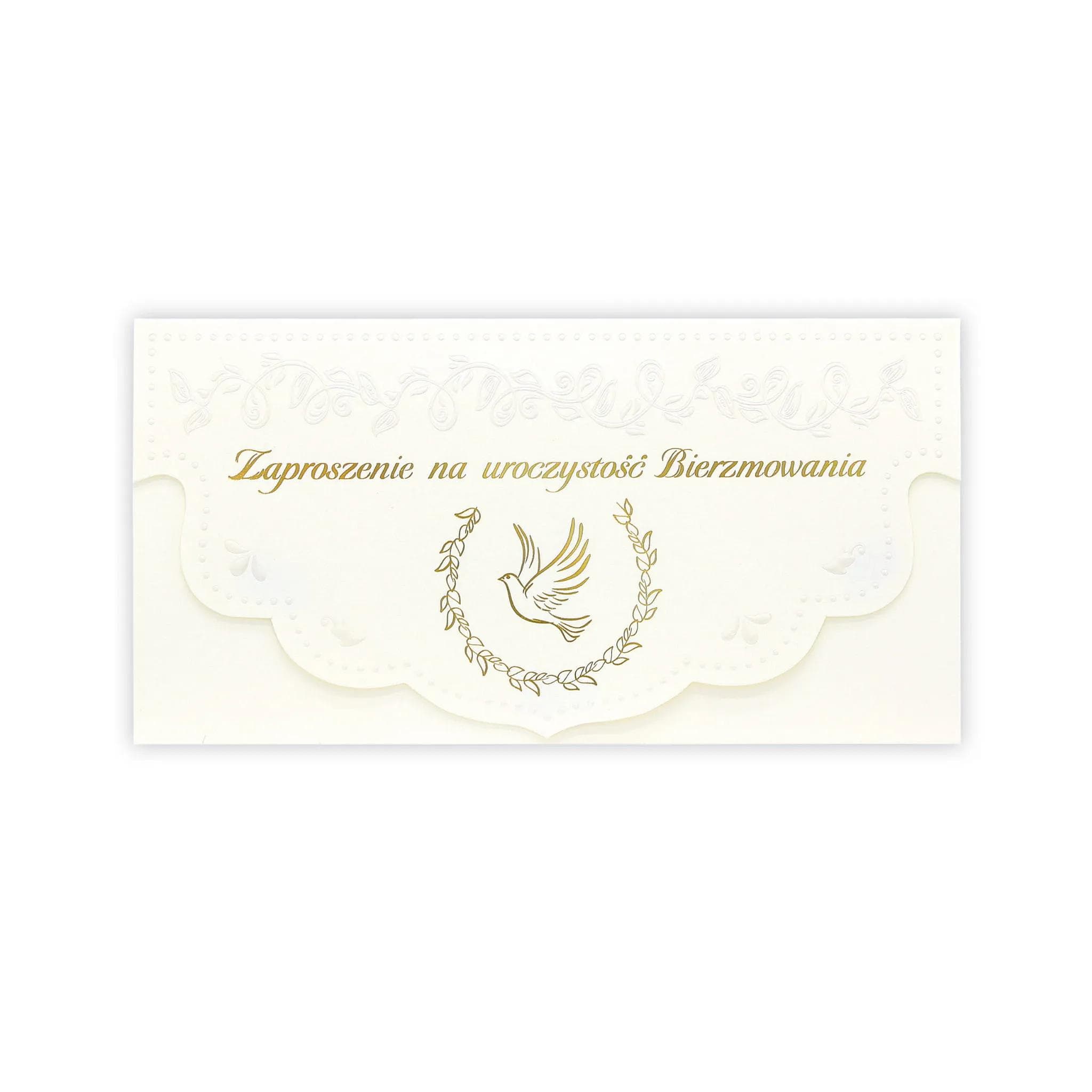 Zaproszenie DL LUX Bierzmowanie - 1