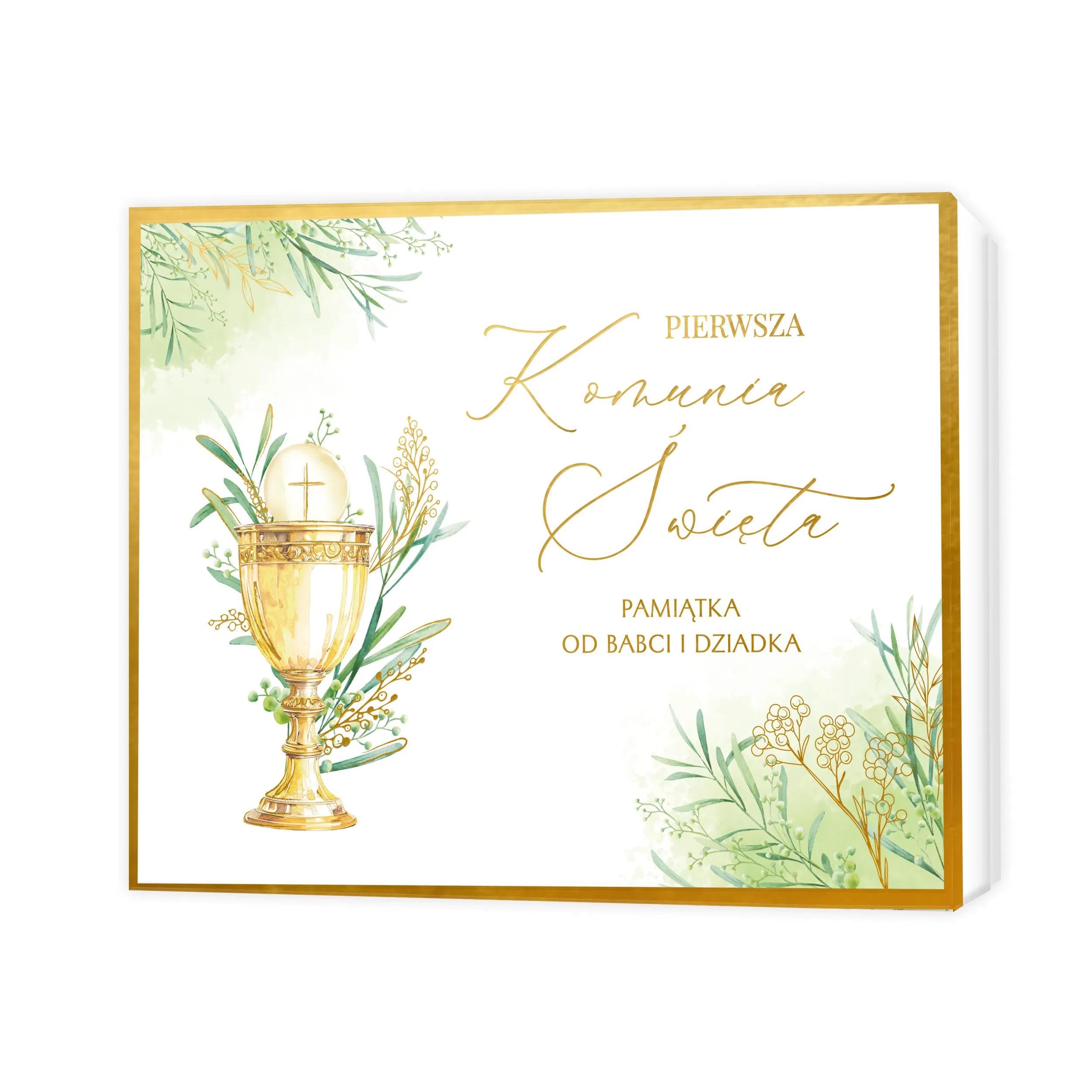 Pudełko prezentowe I Komunia Św. - 52 od Babci i Dziadka