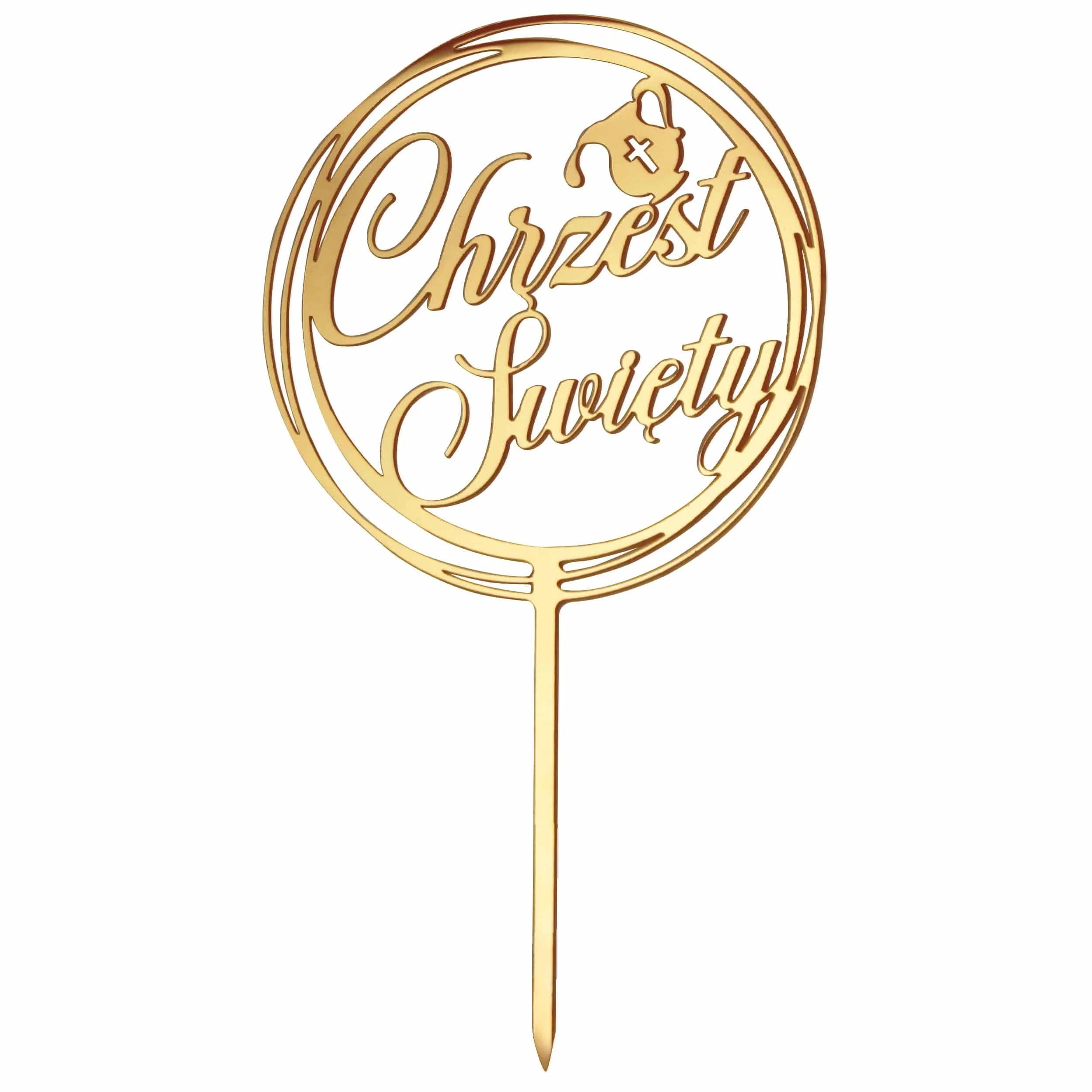 Topper na tort Chrzest - 12