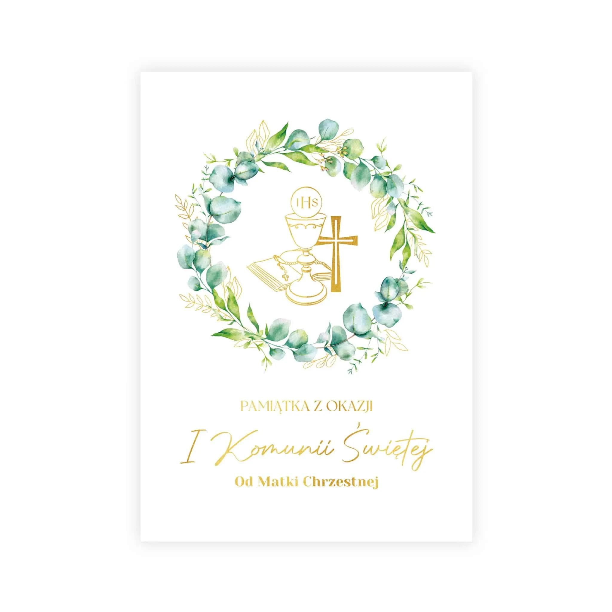 Album A5 książeczka Komunia - 14 Od Matki Chrzestnej