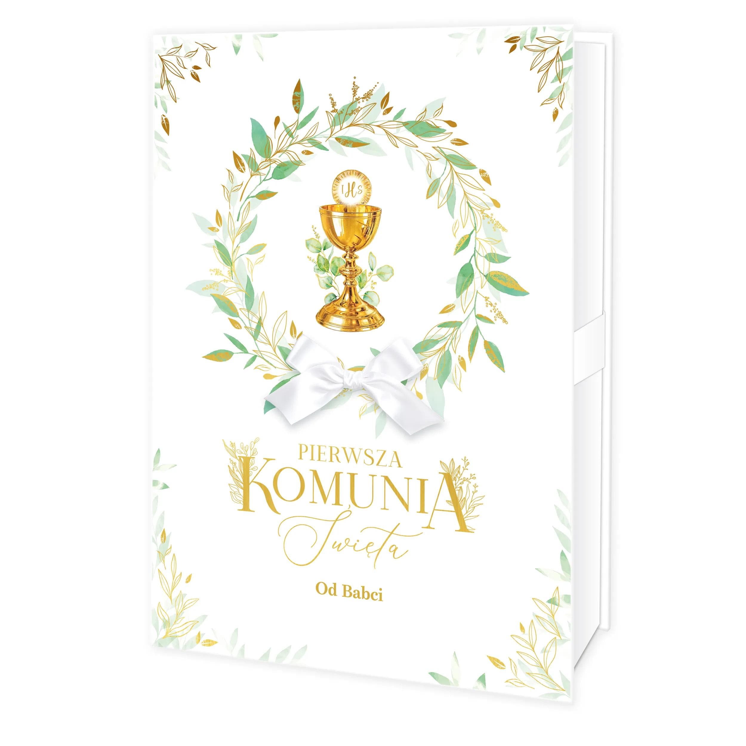 Książeczka w pudełku Komunia - 16 od Babci