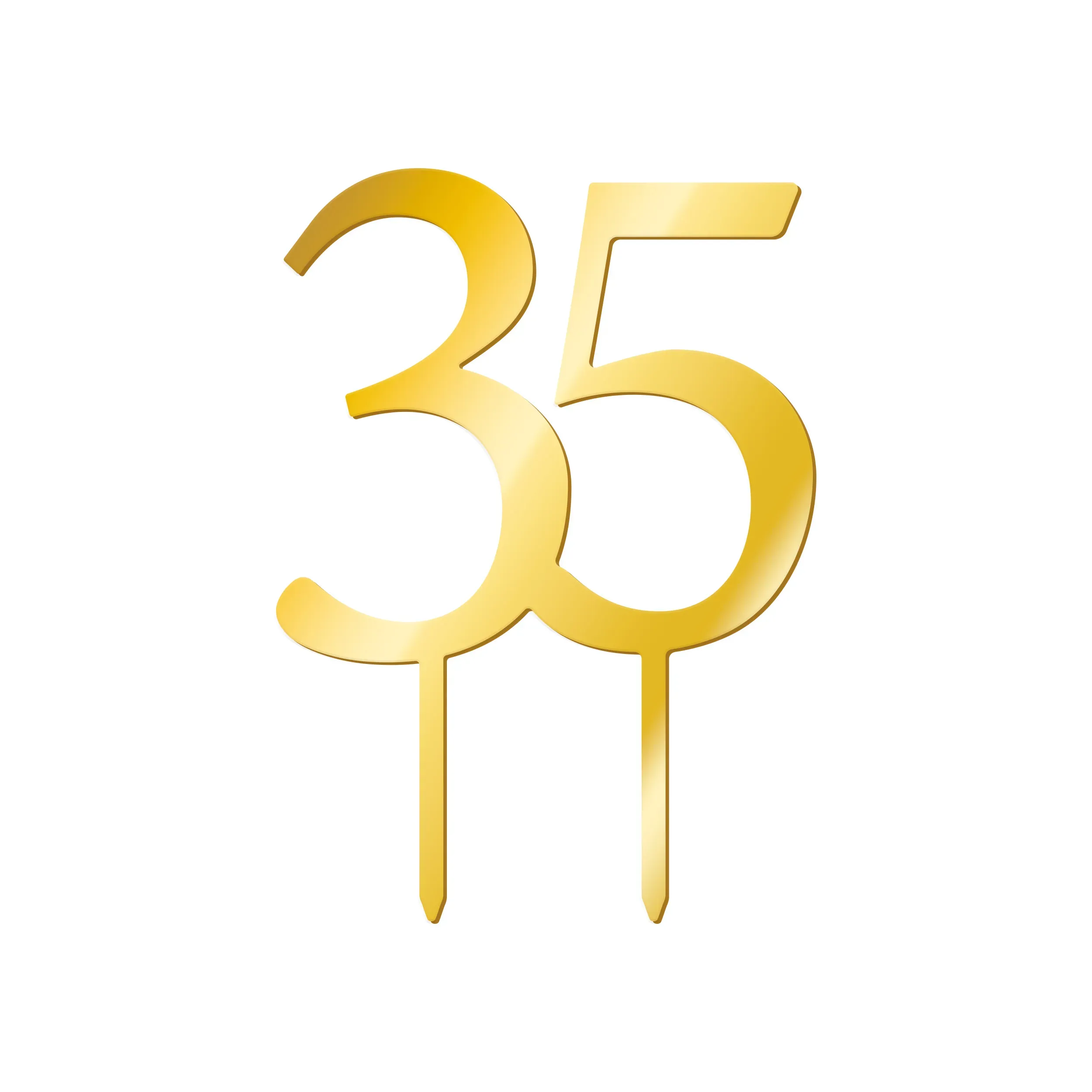 Topper na tort 35 Urodziny - 50